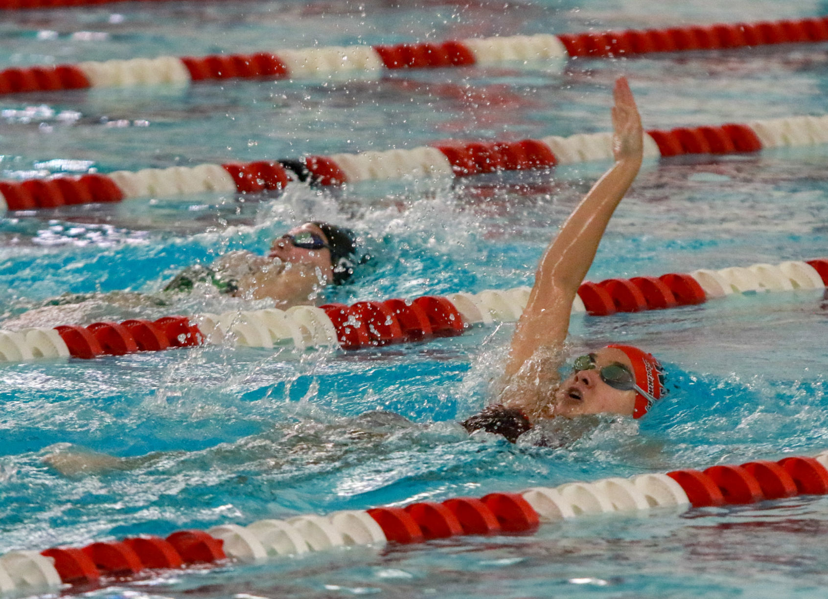 Valparaiso at Munster boys and girls swim meet